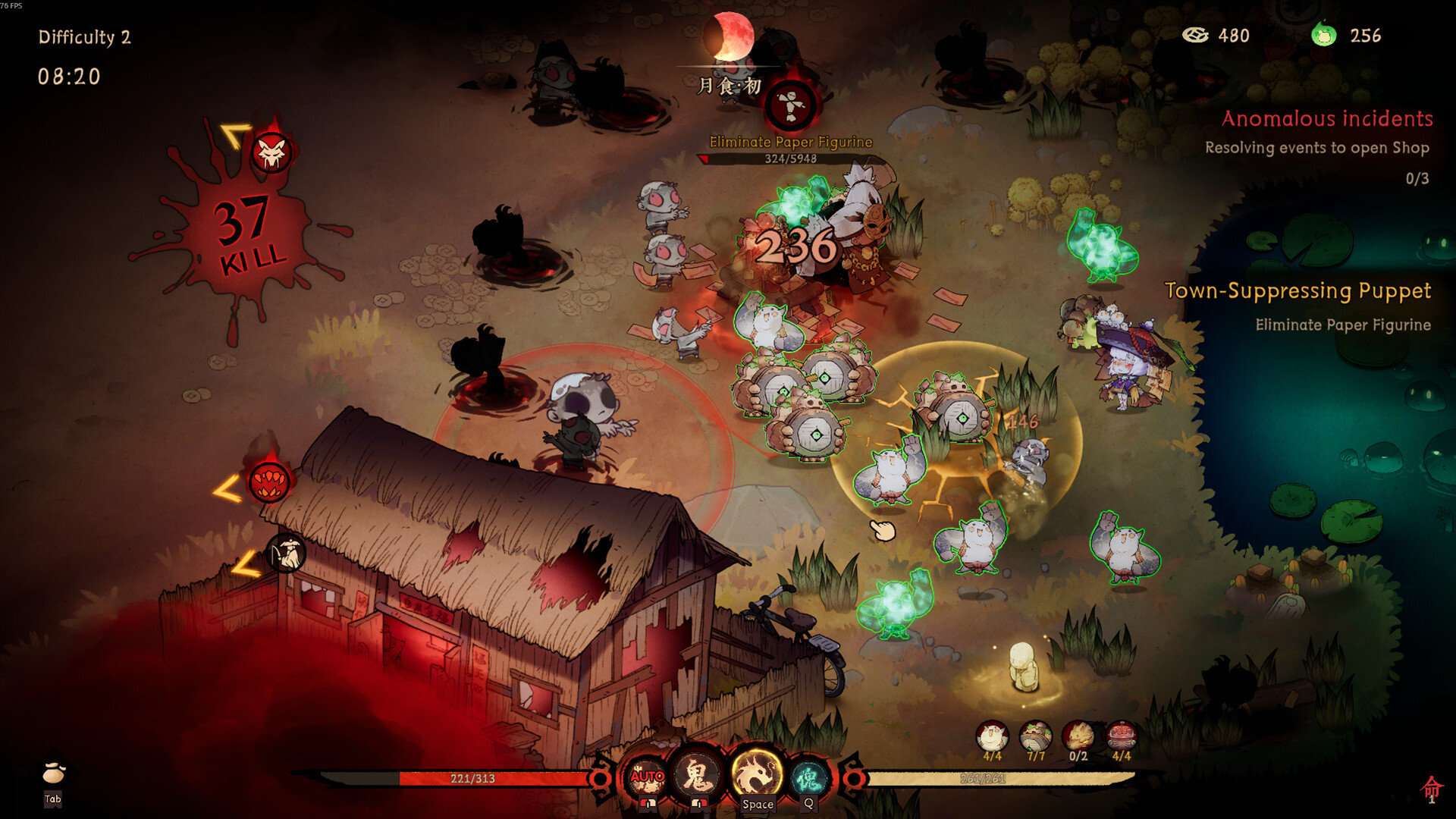 Reap and Rush combat